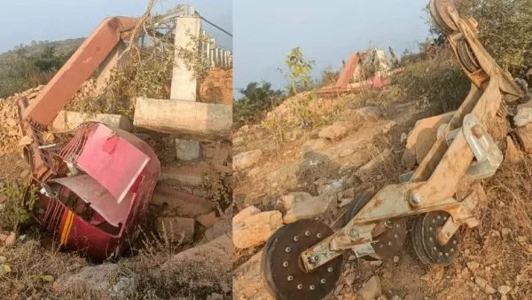 Ropeway Collapses During Trial in Bihar’s Rohtas; Project Faces Tough Questions